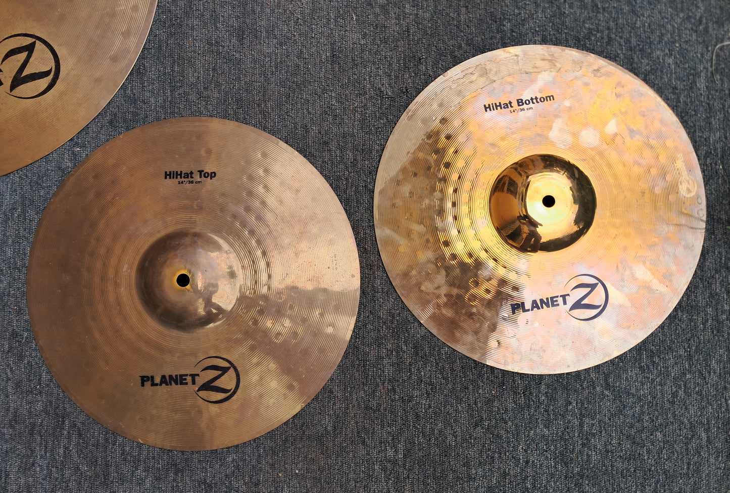 Set Piatti Zildjian Planet Z (HiHat, Crash e Ride)