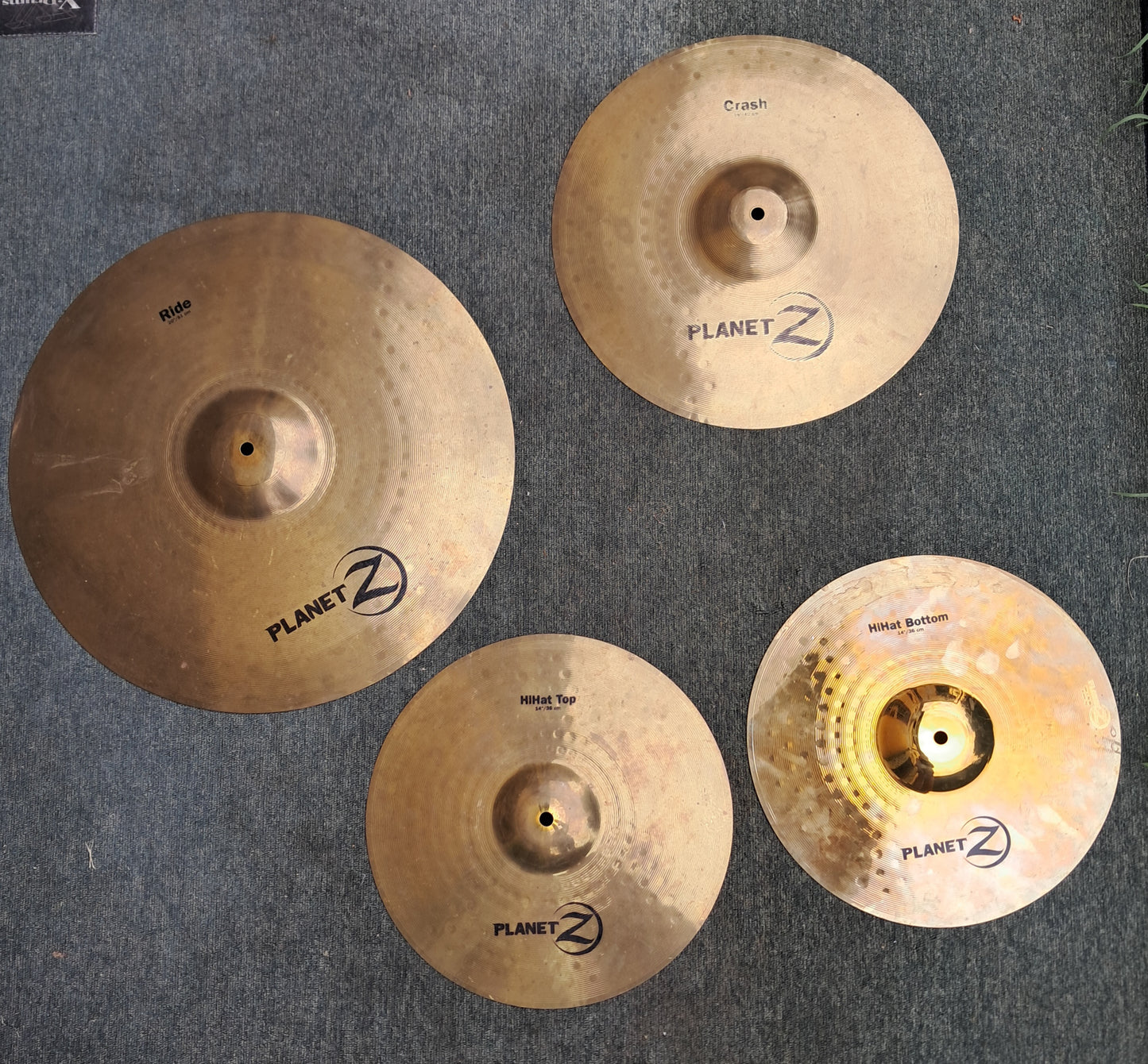 Set Piatti Zildjian Planet Z (HiHat, Crash e Ride)