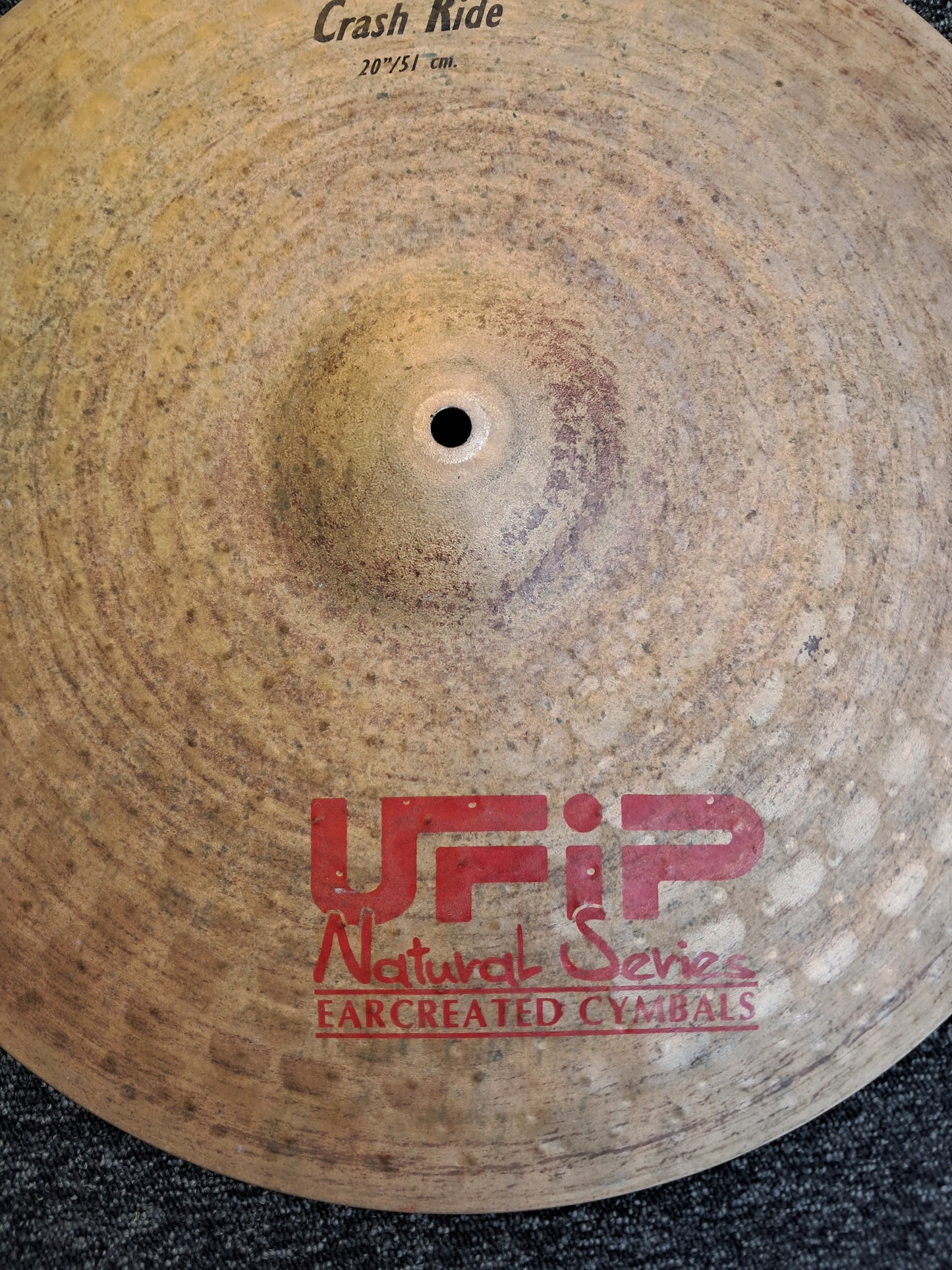 Crash Ride UFIP Natural 20" (EX Demo)