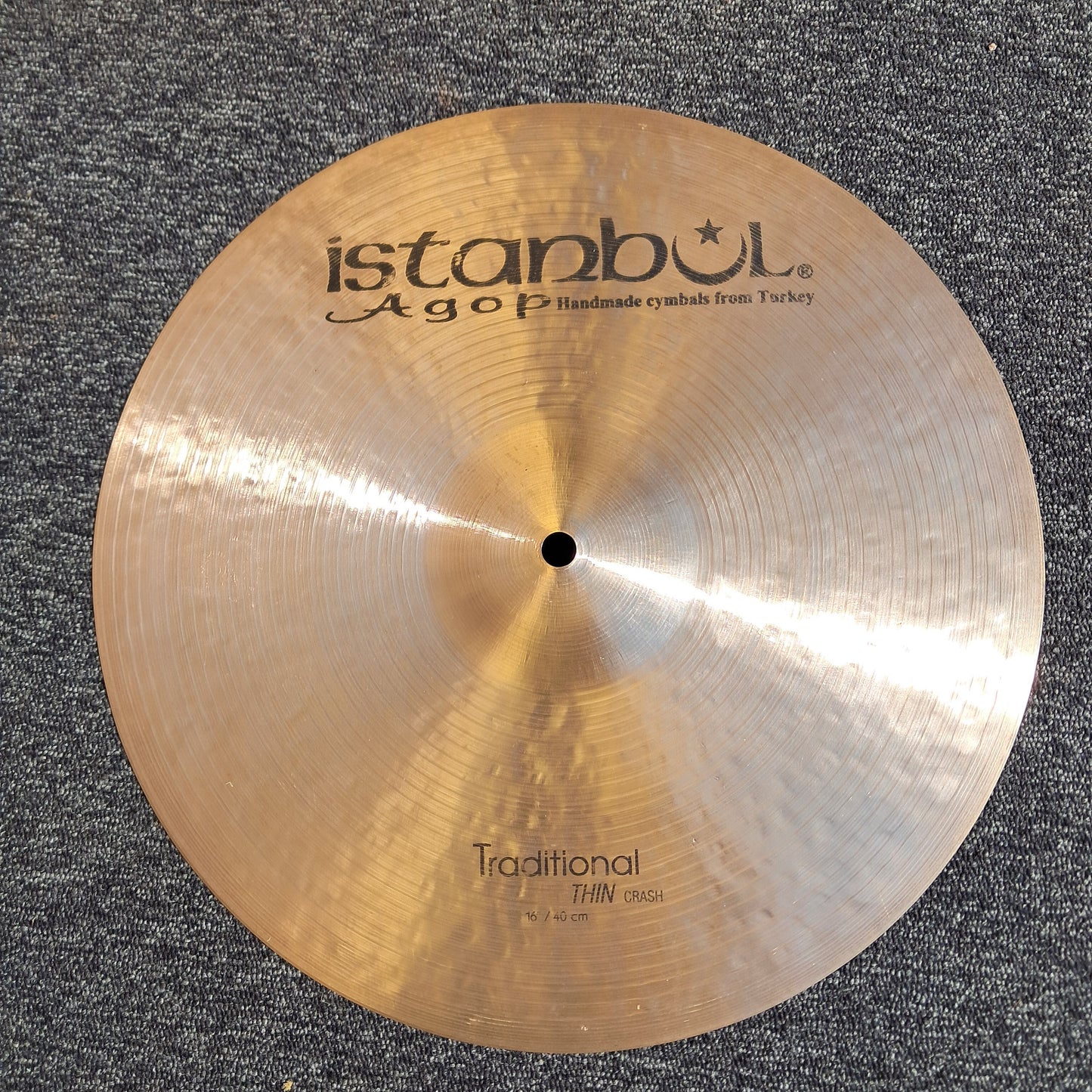Traditional Thin Crash Istanbul Agop 16"