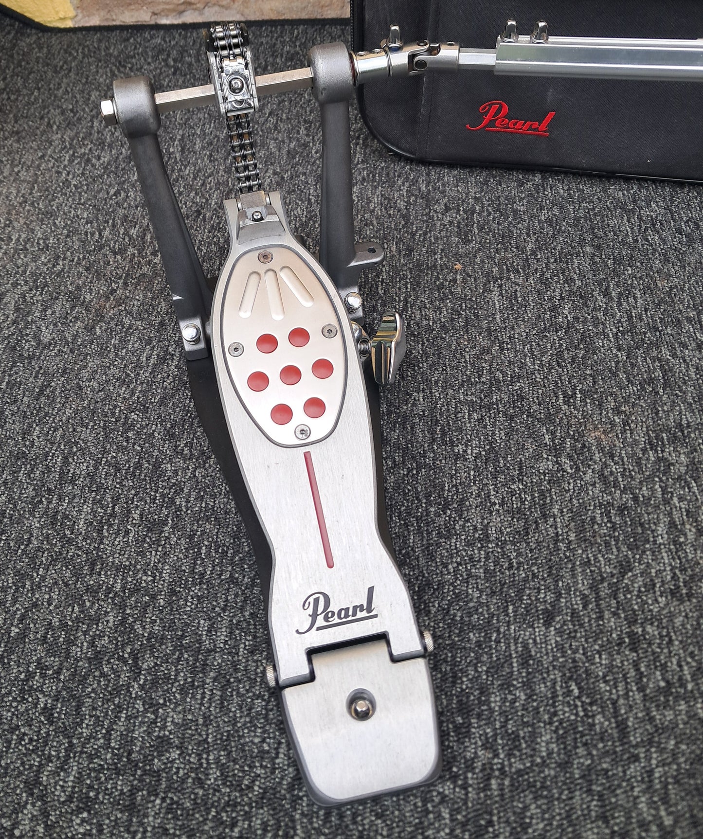 Doppio Pedale Pearl Eliminator Redline 2052C