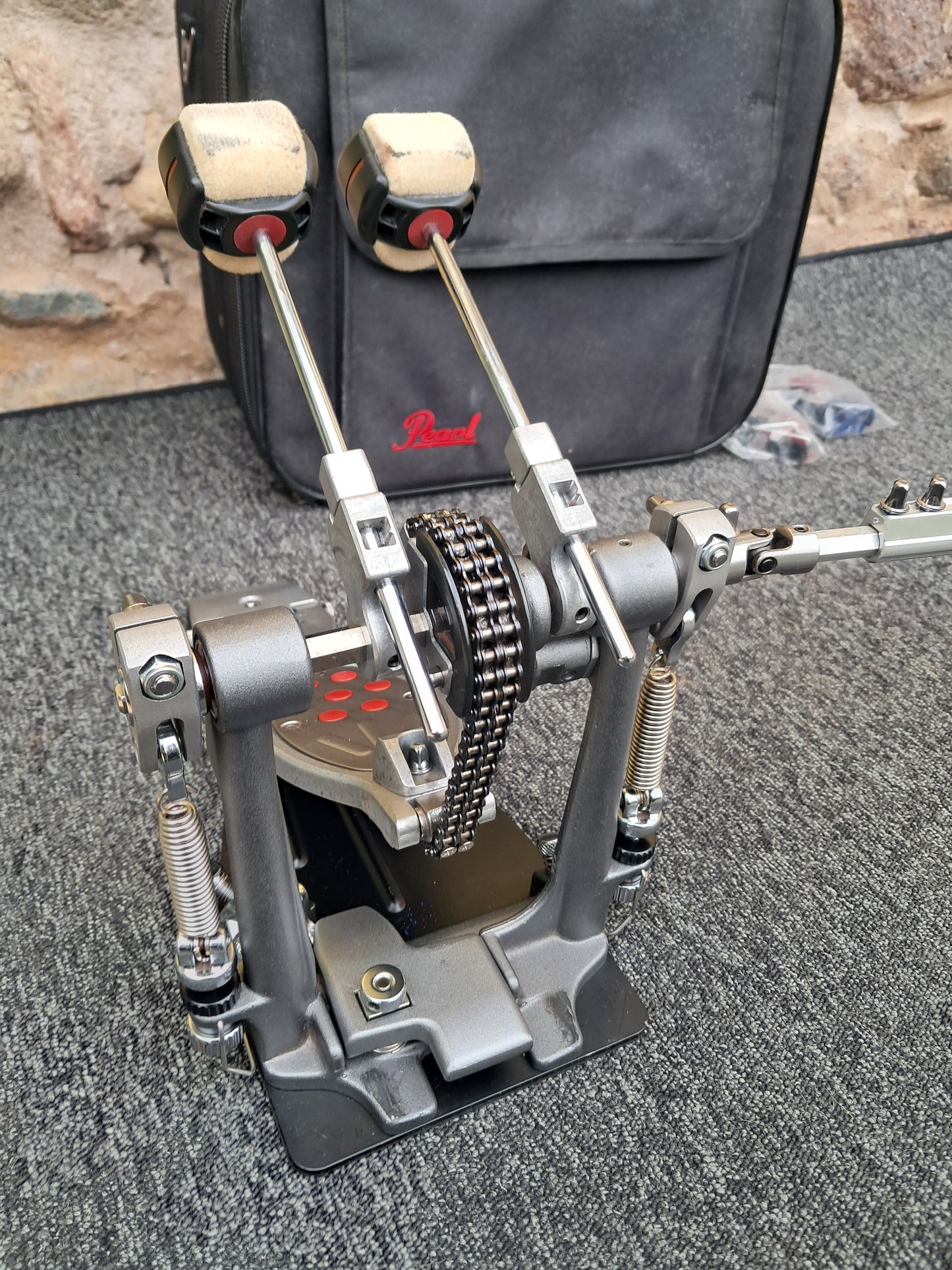 Doppio Pedale Pearl Eliminator Redline 2052C