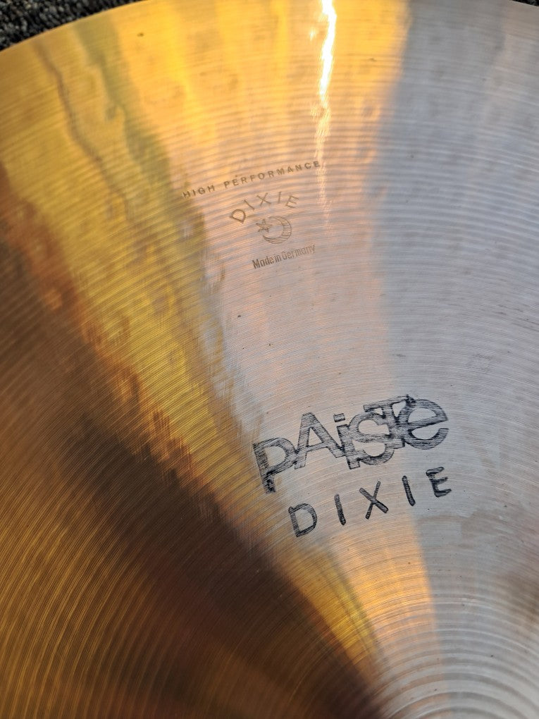Medium Thin Crash Paiste Dixie 18"