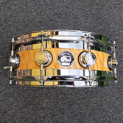 DW Collector's Edge Series Brass/Maple 14x5"
