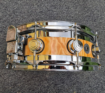 DW Collector's Edge Series Brass/Maple 14x5"
